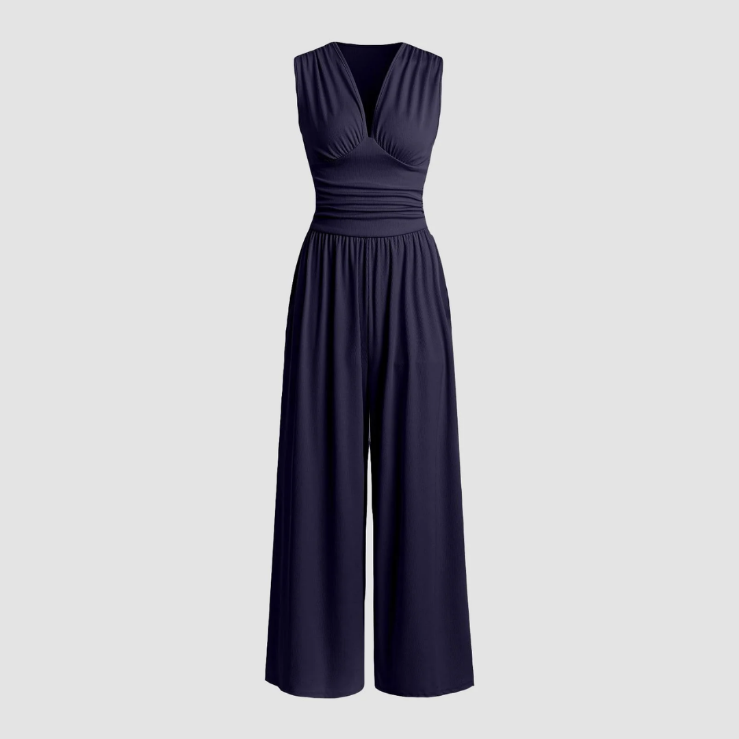 Dorothy™ | Stretch Comfort Wide-Leg Jumpsuit