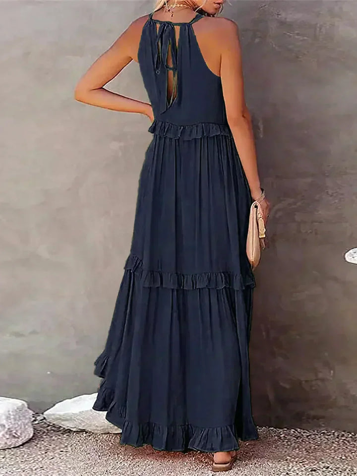 Courtney™ | Elegant Sleeveless Dress with Ruffles