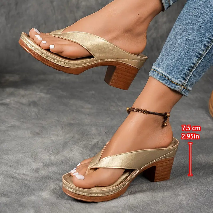 Marilyn™ | Orthopedic Slippers with Heel